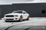 Ford Mustang on Vossen Wheels (LC-104T) 2017 года